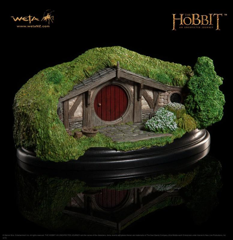 The Hobbit An Unexpected Journey Statue 40 Bagshot Row 6 cm