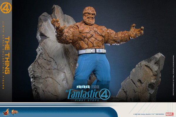The Fantastic Four: First Steps Movie Masterpiece Action Figure 1/6 The Thing 31 cm 4