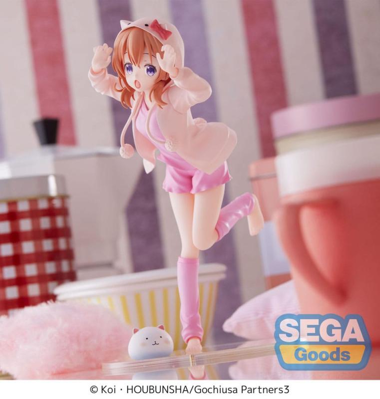 Is the Order a Rabbit Luminasta PVC Statue Rabbit House Tea Party: BLOOM Cocoa 18 cm