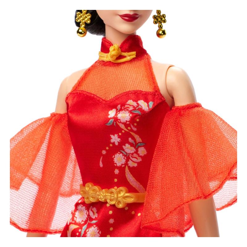 Barbie Signature Doll Lunar New Year with Qipao Dress 7