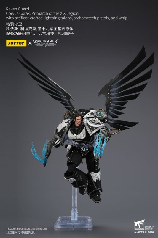 Warhammer 40,000 Action Figure Raven Guard Corvus Corax, Primarch of the XIX Legion 18 cm 4