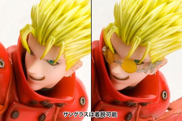 Trigun Badlands Rumble ARTFX J Statue 1/8 Vash The Stampede Renewal Package Version 19 cm