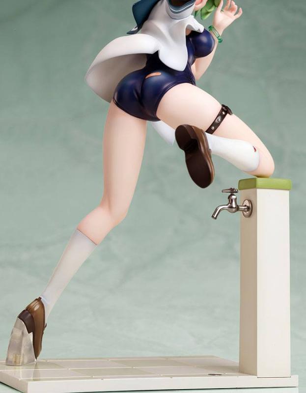 Poyoyon Rock Artwork Collection PVC Statue 1/5.5 Midori Sukumizu 26 cm