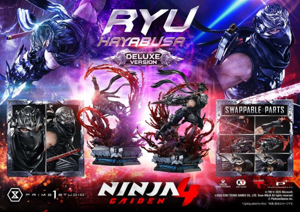 Ninja Gaiden 4 Ultimate Premium Masterline Series Statue 1/4 Ryu Hayabusa Deluxe Version 70 cm 5