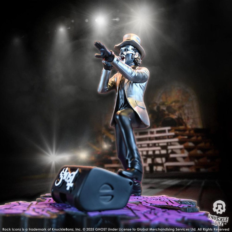Ghost Rock Iconz Statue Papa V Perpetua Top Hat 22 cm 4