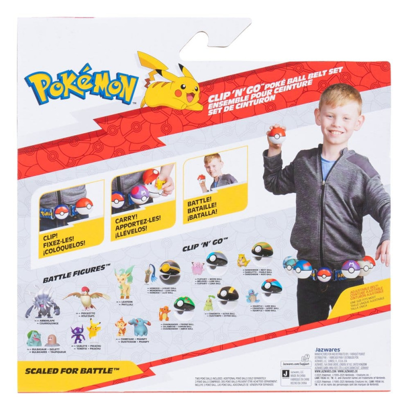 Pokémon Clip 'n' Go Belt Set ver. 20 Assortment (4) 4