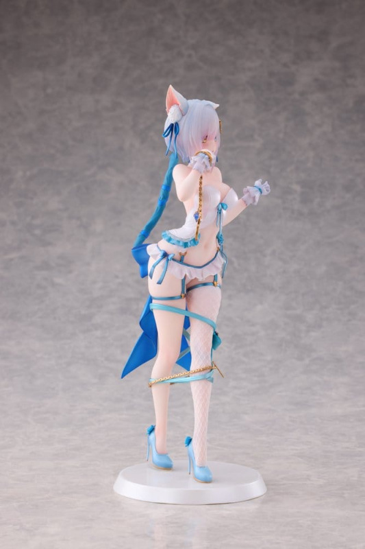 Original Character PVC Figure 1/7 Shibarare Neko Putika-chan 26 cm 11