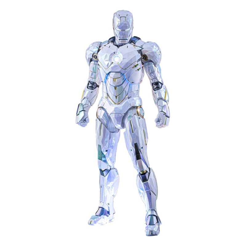 Iron Man 2 Movie Masterpiece Diecast Action Figure 1/6 Iron Man Mark IV (Sub-Zero Fractal Armor) Hot