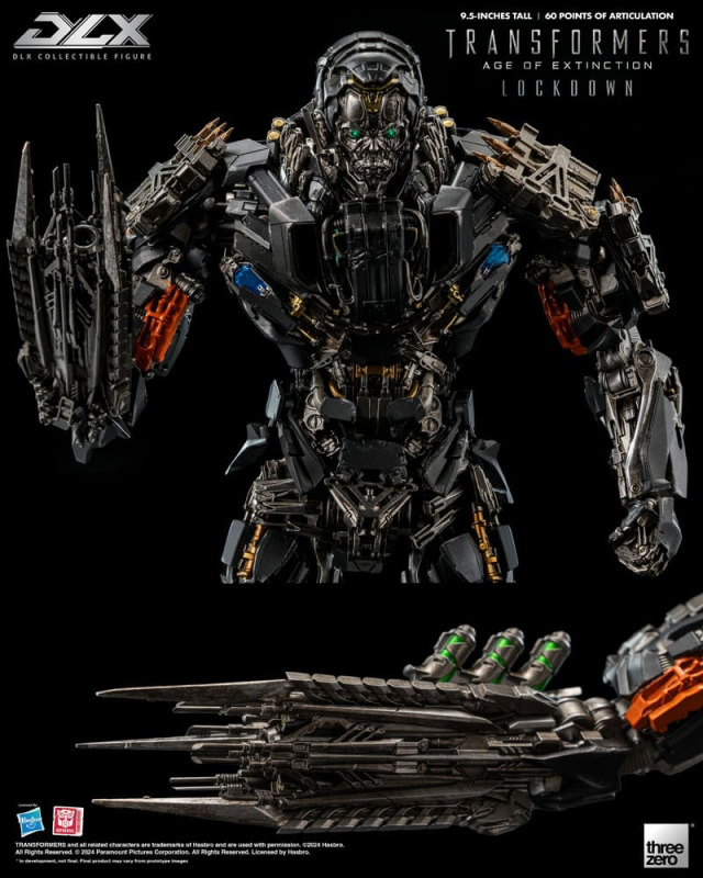 Transformers: Age of Extinction DLX Action Figure 1/6 Lockdown 24 cm 9