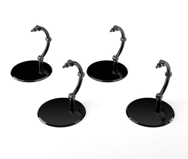 The Simple Stand Mini Nendoroid More for Mini Figures & Models mini Black 4er-Pack 4
