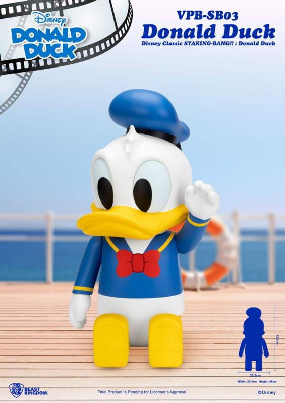 Disney Syaing Bang Vinyl Bank Mickey and Friends Donald Duck 53 cm