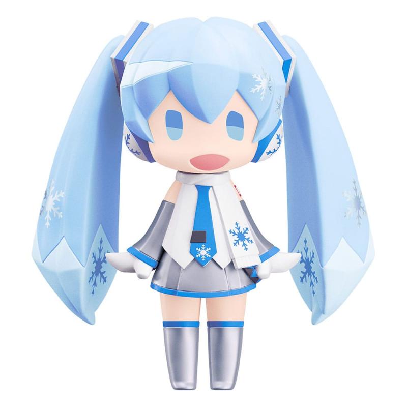 Character Vocal Series 01: Hatsune Miku HELLO! GOOD SMILE Action Figure Snow Miku 10 cm