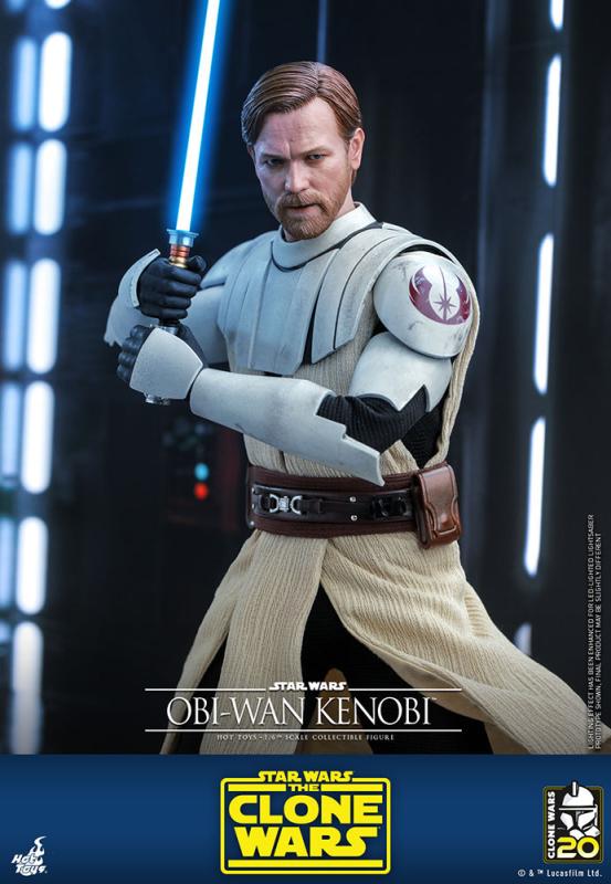 Star Wars The Clone Wars Action Figure 1/6 Obi-Wan Kenobi 30 cm 8