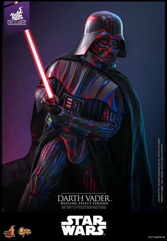 Star Wars Movie Masterpiece Action Figure 1/6 Darth Vader (Dueling Effect Version) Hot Toys Exclusiv 3
