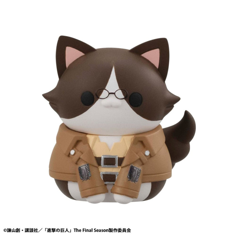 Attack on Titan Mega Cat Project Attack on Tinyan Trading Figures Gathering Scout Regiment danyan! 3 8