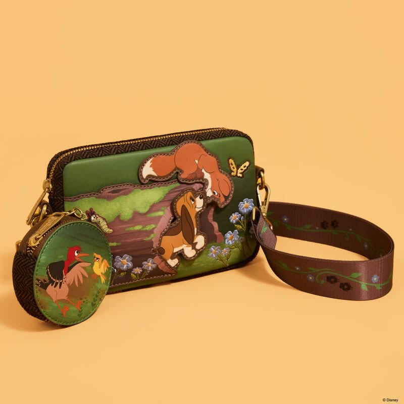 The Fox and the Hound by Loungefly Canvas Tote Bag Tod & Vixey 2