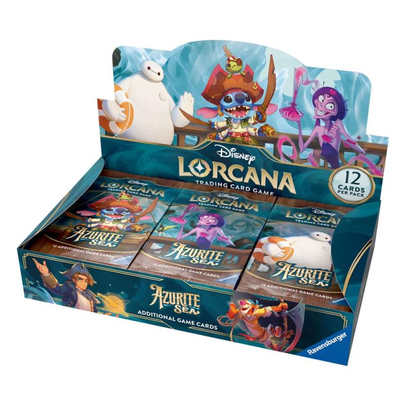 Disney Lorcana TCG Azurite Sea Booster Display (24) *English Edition*