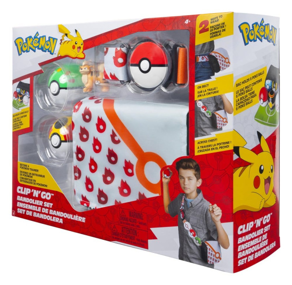 Pokémon Clip 'n' Go Bandolier Set Growlithe 1