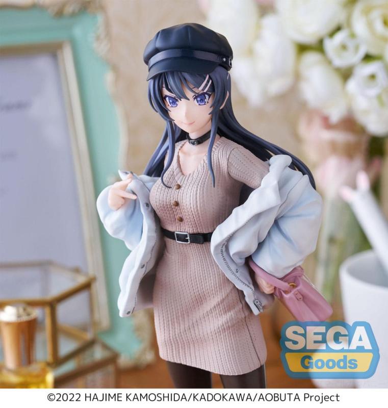 Rascal Does Not Dream of a Bunny Girl Senpai Luminasta PVC Statue Mai Sakurajima Casual Clothes Ver.