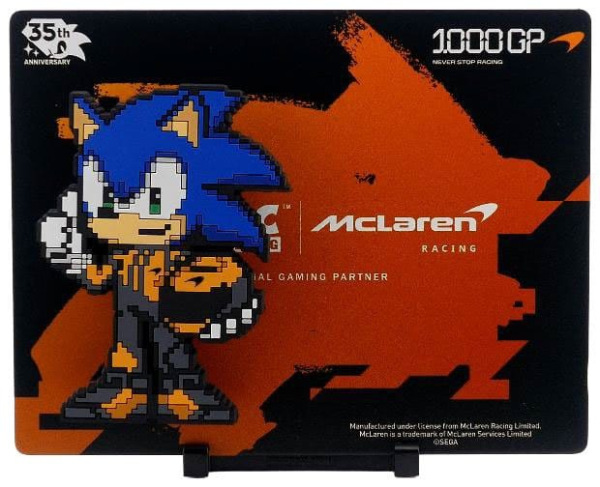 Sonic The Hedgehog x McLaren FiGGYZ Magnet Collectible Sonic McLaren 35th Anniversary 9 cm 1