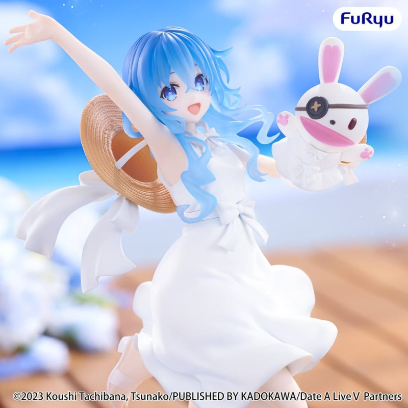 Date A Live V Summer Dress PVC Figure Yoshino 21 cm 3