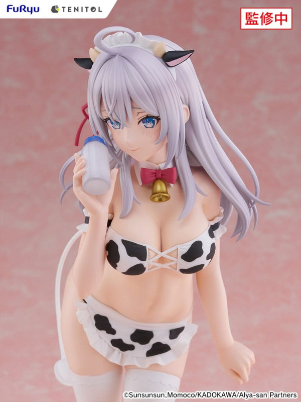 Alya Sometimes Hides Her Feelings in Russian Tenitol Tall PVC Statue Alya Cow Costume Ver. 29 cm 4