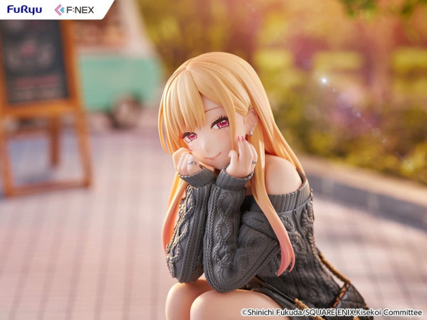 My Dress-Up Darling F:NEX PVC Figure 1/6 Marin Kitagawa knit Ver. 16 cm 12