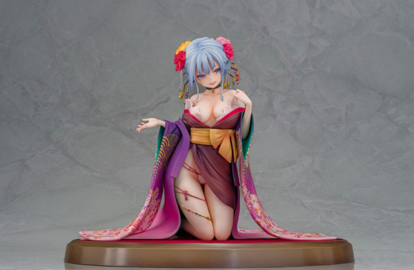 Original Character Statue 1/7 Shujuu Ecstasy Shion Oiran Ver. (Wholesome Ver.) 15 cm 7