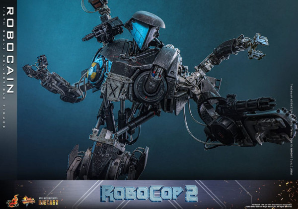 RoboCop 2 Movie Masterpiece Diecast Action Figure 1/6 RoboCain 40 cm 11