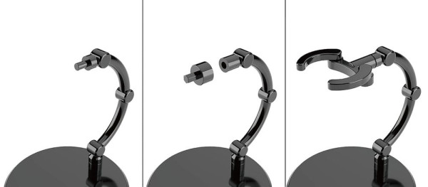 The Simple Stand Mini Nendoroid More for Mini Figures & Models mini Black 4er-Pack 7