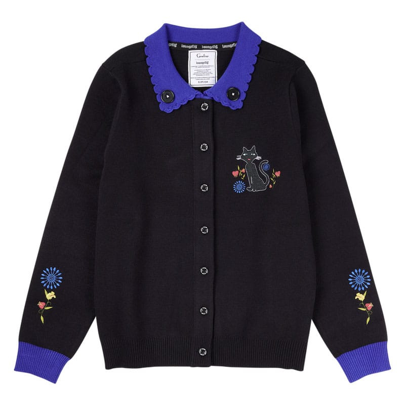 Pixar by Loungefly Cardigan Unisex Collared Cat Dragonfly Size S