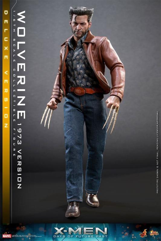 X-Men Days of Future Past Movie Masterpiece Action Figure 1/6 Wolverine (1973 Version) Deluxe Versio