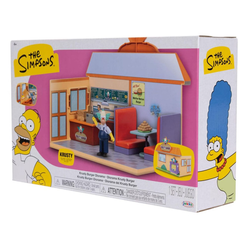 Simpsons Mini Figure Playset Krusty Burger 6