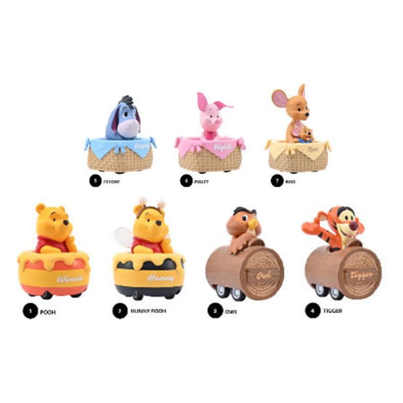 Disney Zoom Hero Pullback Vehicles with Figures Winnie the Pooh Assortment (12)