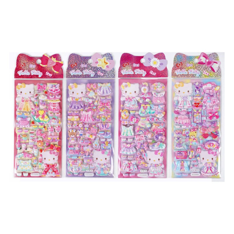 Hello Kitty and Friends Sticker Hello Kitty Puffy Assortment (20)
