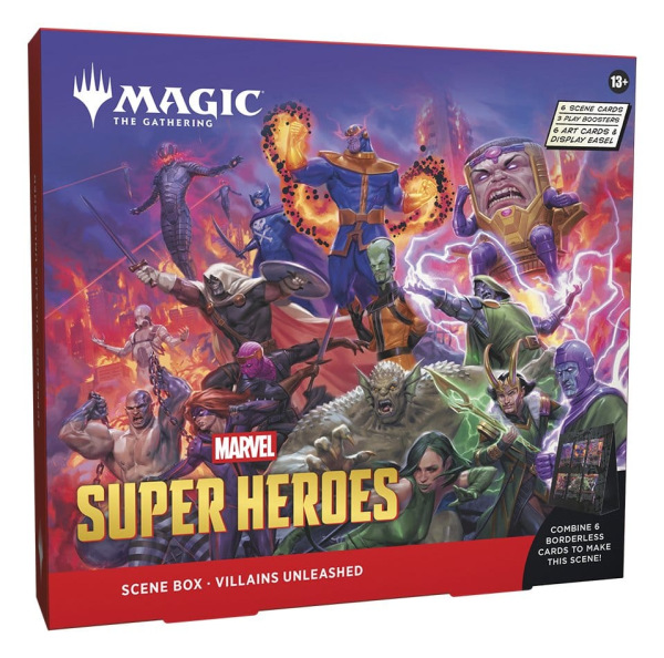 Magic the Gathering Marvel Super Heroes Scene Box Display (4) english 4