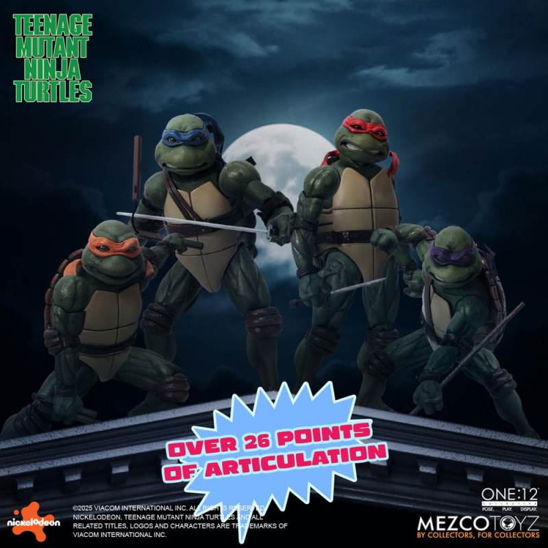 Teenage Mutant Ninja Turtles Figures box set 1/12 Teenage Mutant Ninja Turtles (1990 Movie) 15 cm 13