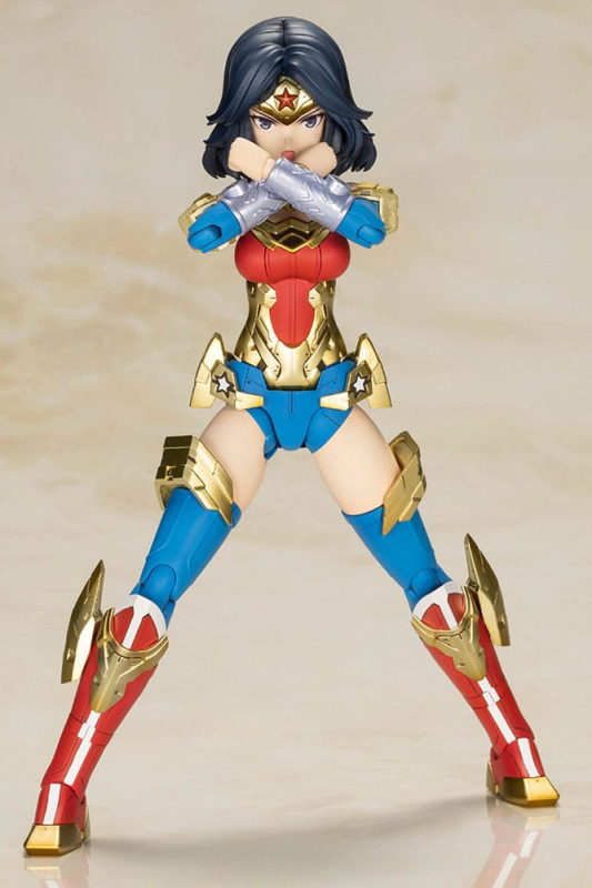 DC Comics Cross Frame Girl Plastic Model Kit Wonder Woman Humikane Shimada Ver. 16 cm 7