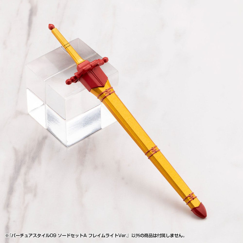 Kotobukiya M.S.G. Model Kit Accessory Set Virtuous Style 09 Sword Set A Flamerite Ver. 2