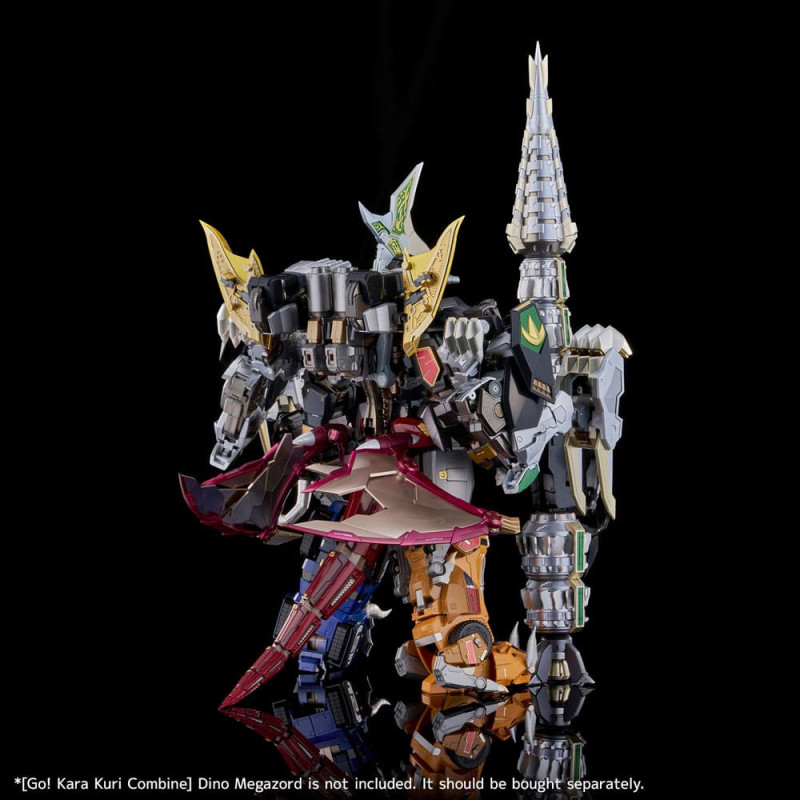Power Rangers Go! Kara Kuri Combine Action Figure Dragonzord 21 cm 5