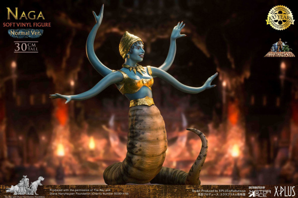 The 7th Voyage of Sinbad Soft Vinyl Statue Ray Harryhausen's Naga (Snake Woman) Deluxe Version 31 cm 5