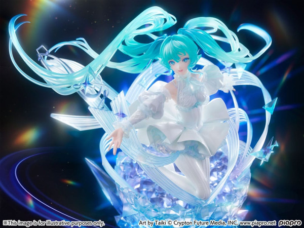 Hatsune Miku PVC Statue 1/7 Hatsune Miku - Crystal Dress Ver. 22 cm 9