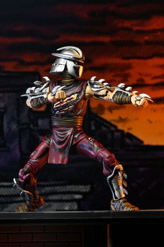 Teenage Mutant Ninja Turtles Action Figure Battle Damaged Shredder 18 cm 11