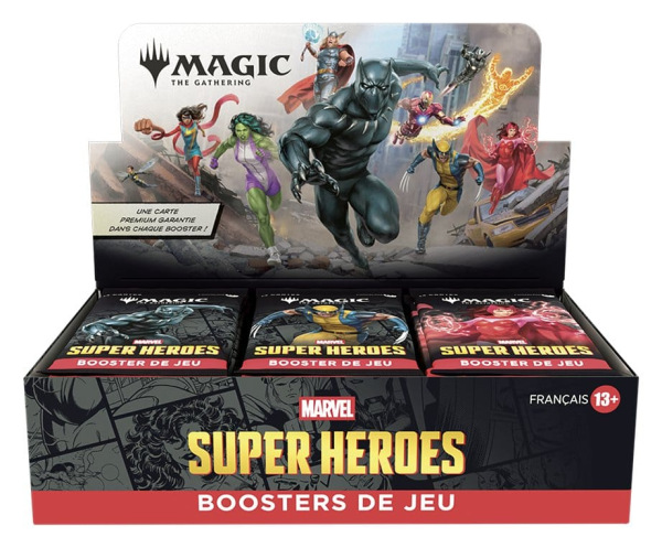 Magic the Gathering Marvel Super Heroes Play Booster Display (30) french 11