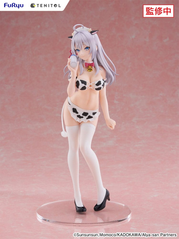 Alya Sometimes Hides Her Feelings in Russian Tenitol Tall PVC Statue Alya Cow Costume Ver. 29 cm 10