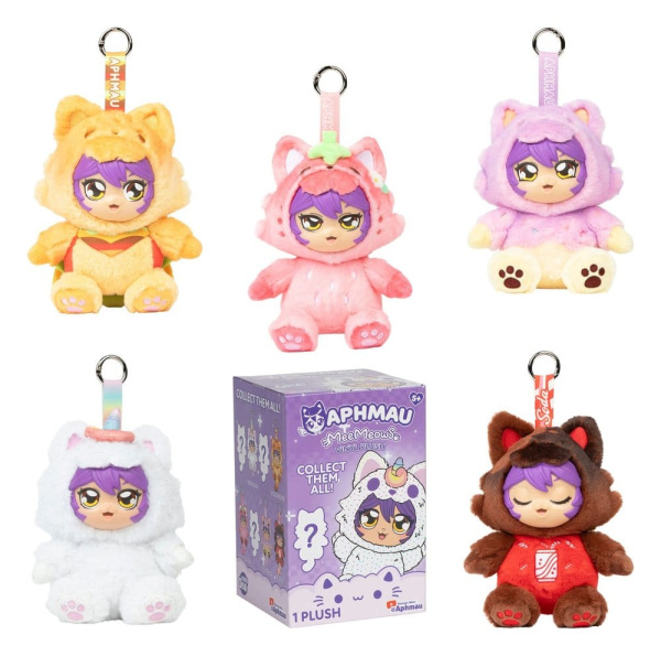 Aphmau Vinyl Plush Bag Charm Blind Box Display (6) 1