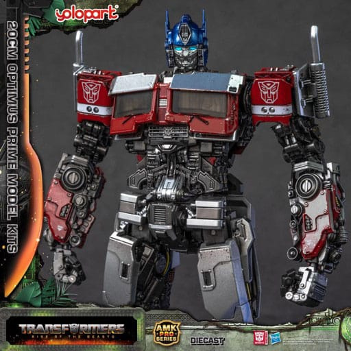 Transformers: Rise of the Beasts AMK Pro Series Plastic Model Kit Optimus Prime (Oversea Version) 20 8