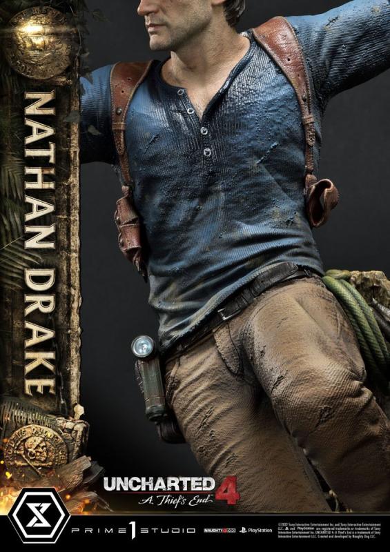 Uncharted 4: A Thief's End Ultimate Premium Masterline Statue 1/4 Nathan Drake 69 cm 7