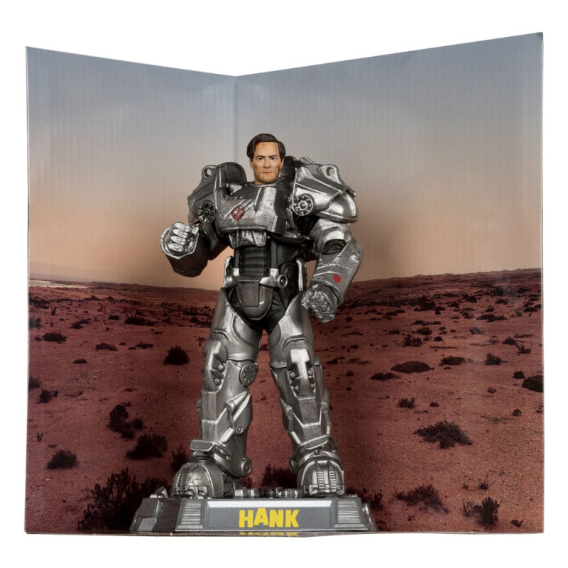 Fallout Movie Maniacs Action Figure Hank Maclean (Season 2) (Red Platinum Edition) 17 cm 1