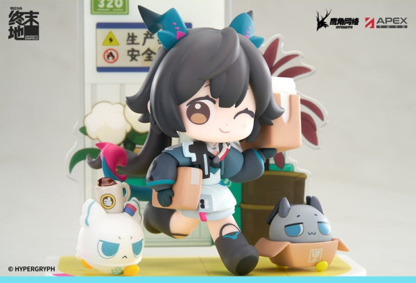 Arknights Cuties Series PVC Figure Endfield Chen Qianyu 12 cm 4